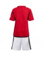 Manchester United Domácí dres pro děti 2023-24 Krátký Rukáv (+ trenýrky)